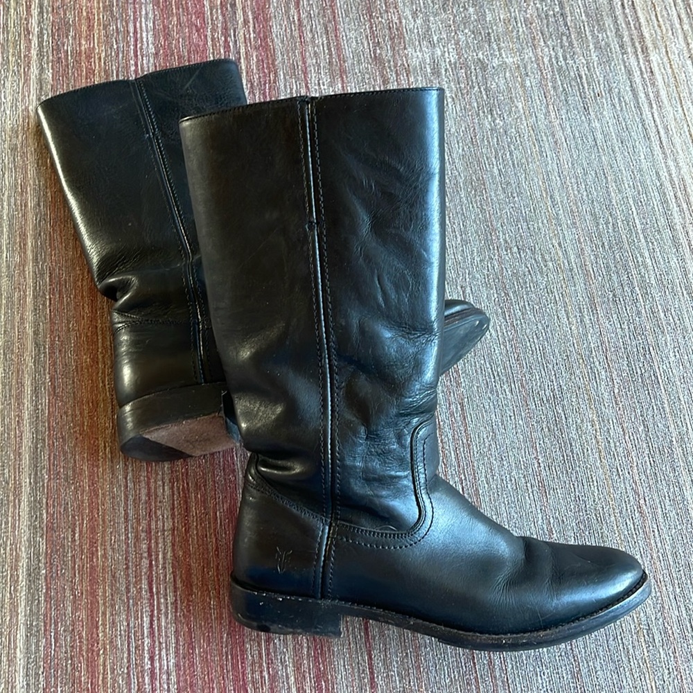 Frye black riding boots Women’s 9